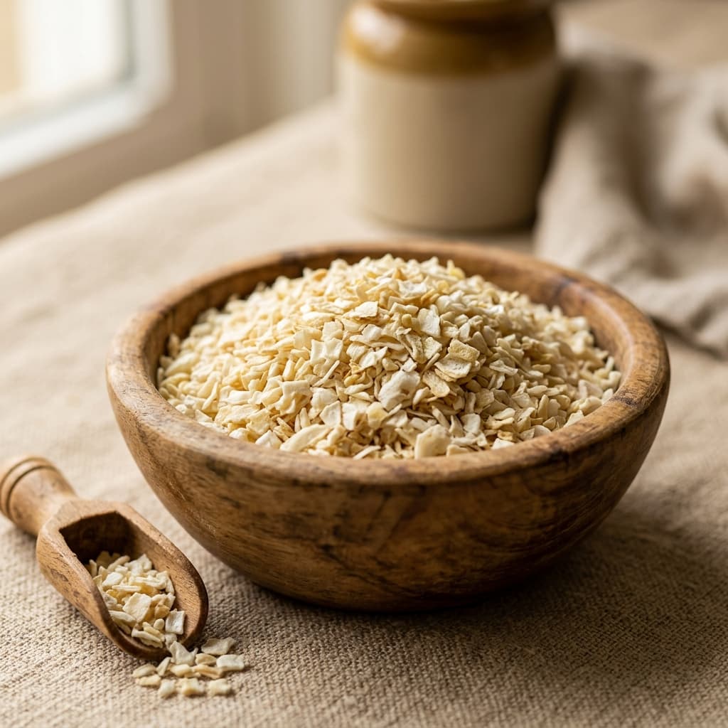 Dehydrated White Onion Flakes
