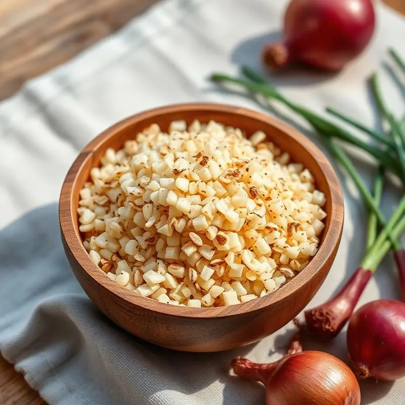 Dehydrated White Onion Granules